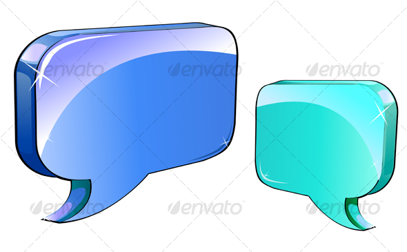 Speech or chat - Decorative Vectors
