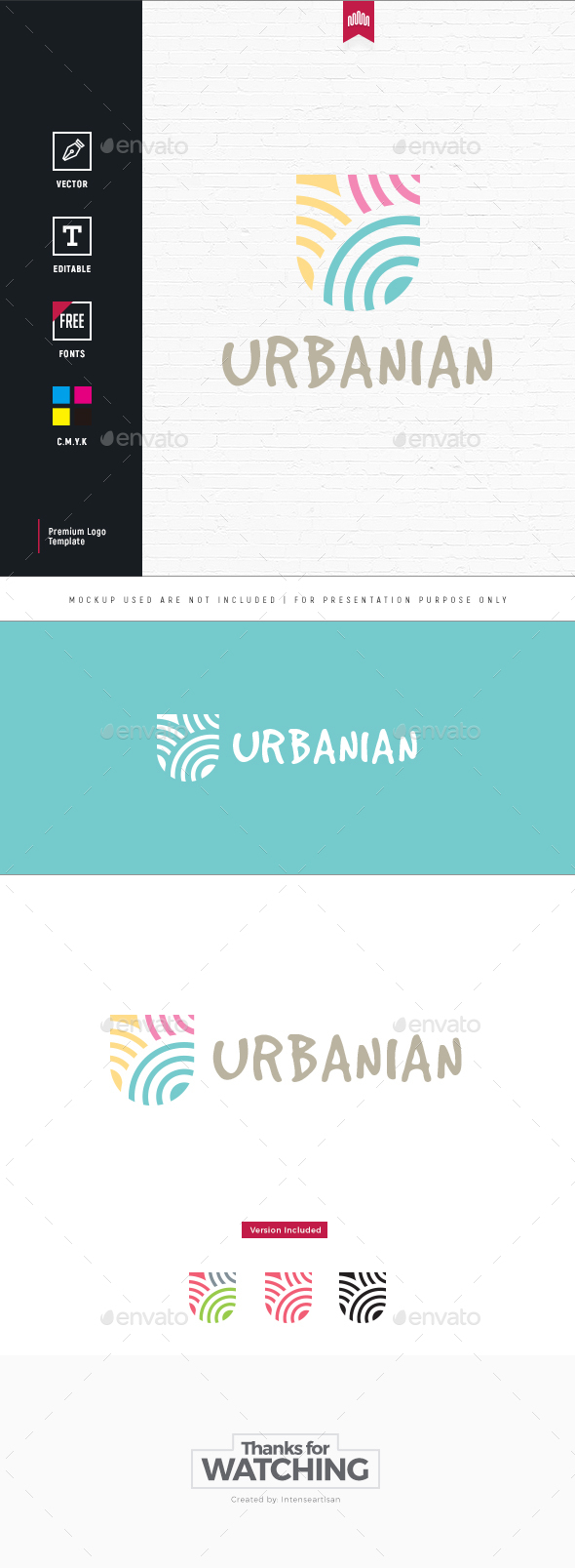 Abstract U Letter - Logo - Letters Logo Templates