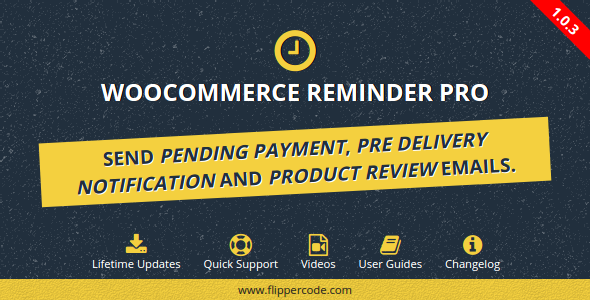 WooCommerce Reminder Emails for WordPress - CodeCanyon Item for Sale