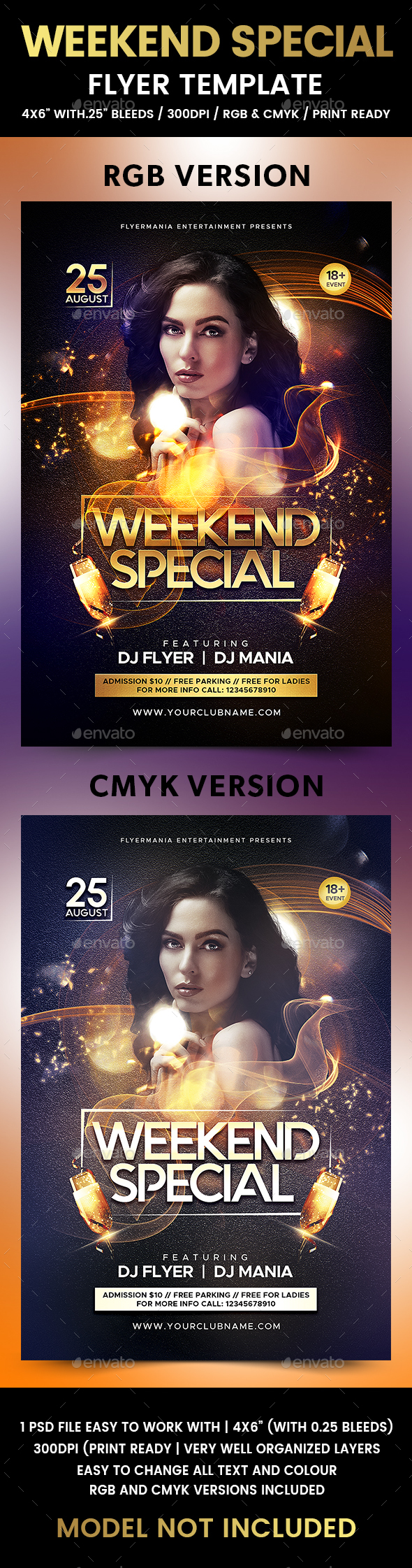 Weekend Special Flyer Template - Flyers Print Templates