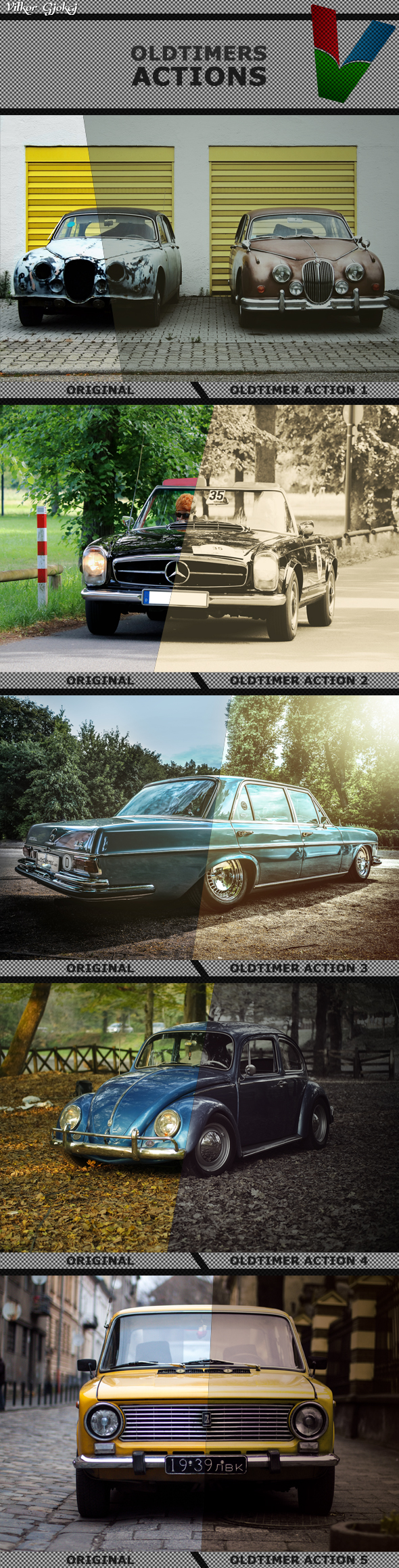 Old-Timer Actions 1 - Photo Effects Actions