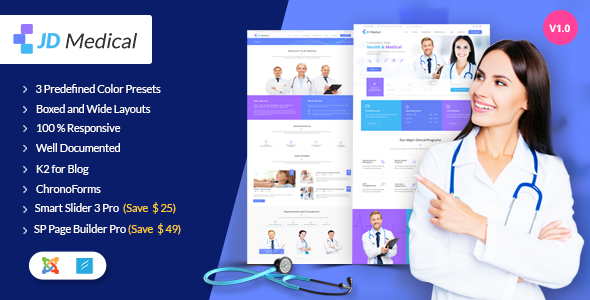 ThemeForest JD Medical Responsive Health & Medical Joomla Template 20264544 ThemeForest JD Medical Responsive Health & Medical Joomla Template 20264544