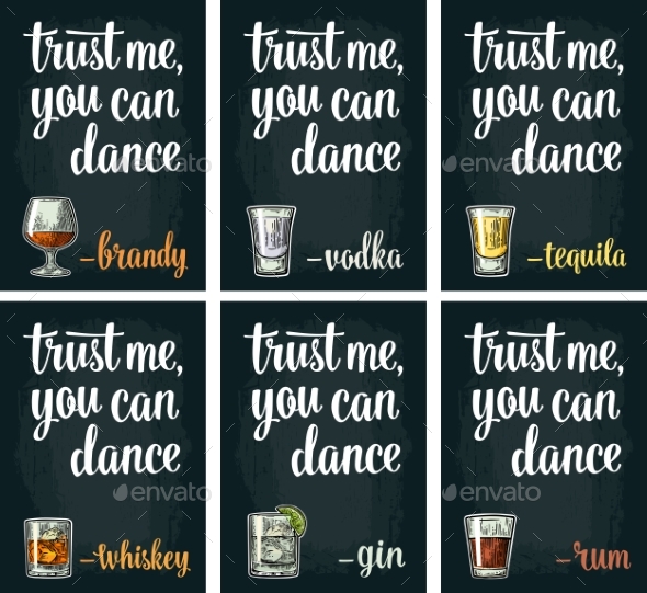 Vintage Alcohol Sign - Miscellaneous Vectors