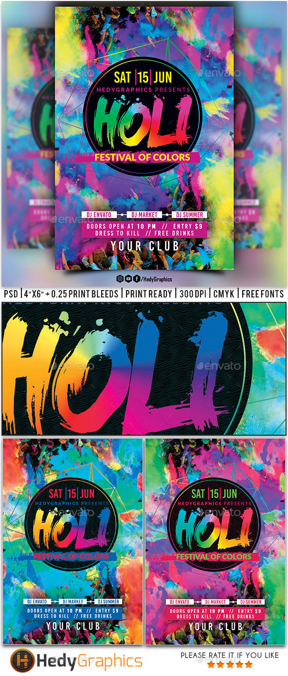 Holi Festival - Holidays Events
