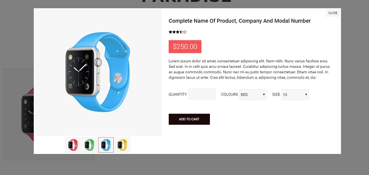 bootstrap carousel in modal