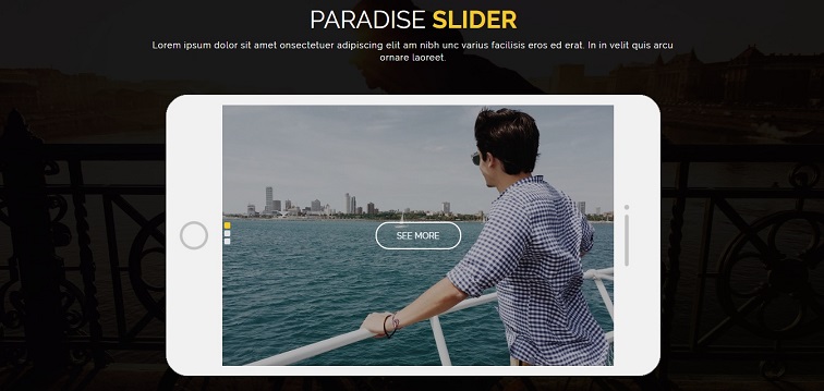 bootstrap carousel in tablet