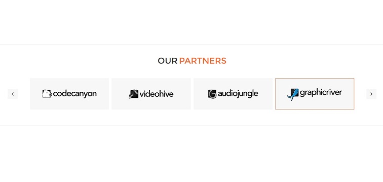 bootstrap carousel partner slider