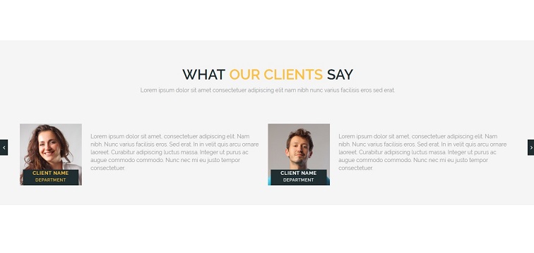 bootstrap carousel testimonial