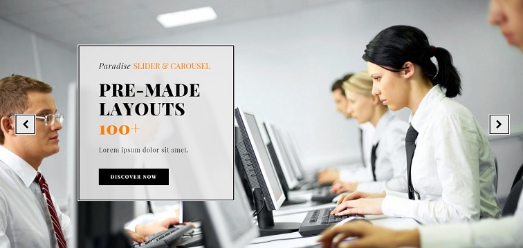 bootstrap image slider responsive