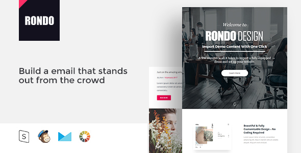 ThemeForest RONDO Responsive Email Template Minimal 20266675 ThemeForest RONDO Responsive Email Template Minimal 20266675