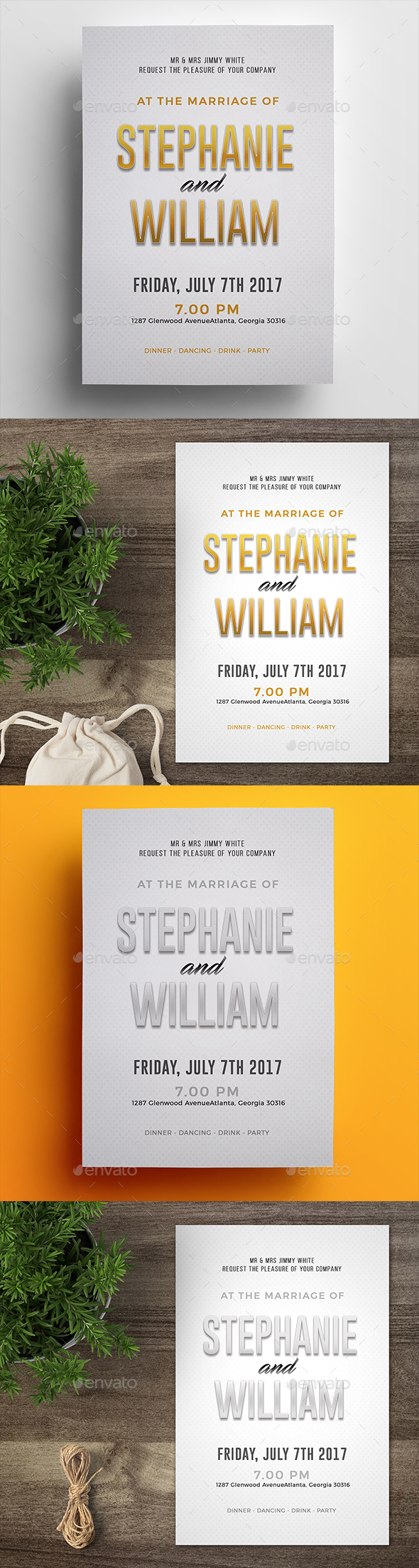 Elegant Invitation 01 - Invitations Cards & Invites