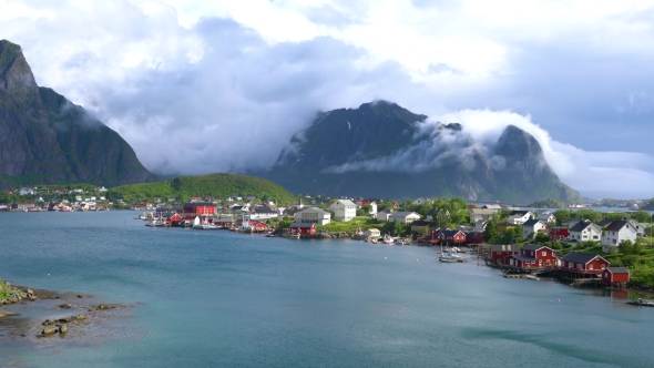 Panorama Lofoten Archipelago Islands alt