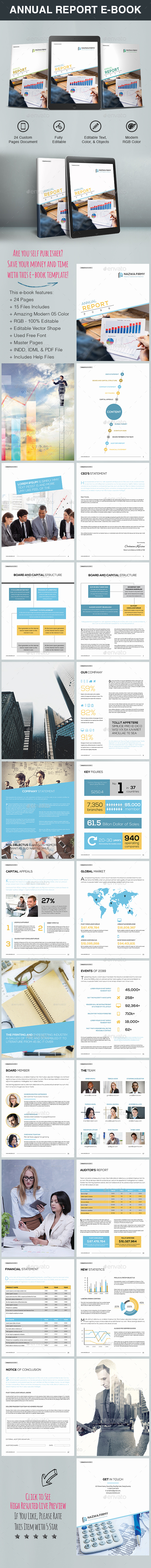 Annual Report E-Book Template - ePublishing