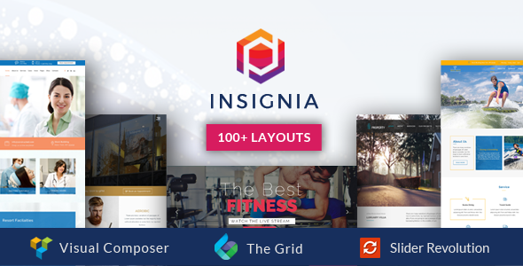 Insignia - High Performance Creative MultiPurpose WordPress Theme - Creative WordPress