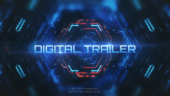 Digital Trailer Teaser - VideoHive 20268446
