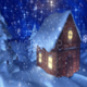 Snowy House Scene - VideoHive Item for Sale