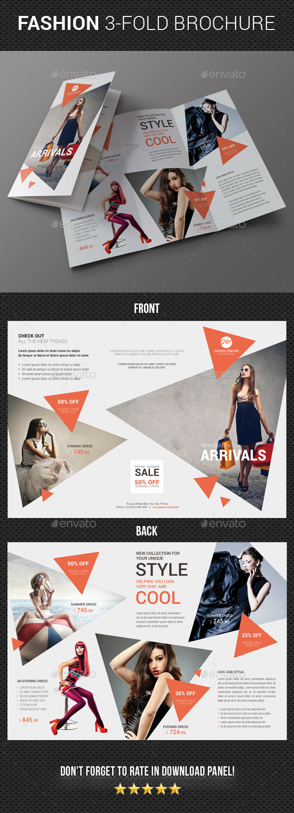 Fashion 3-Fold Brochure 22 - Catalogs Brochures