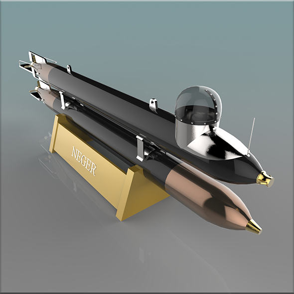 German Manned Torpedo - 3Docean 20269895