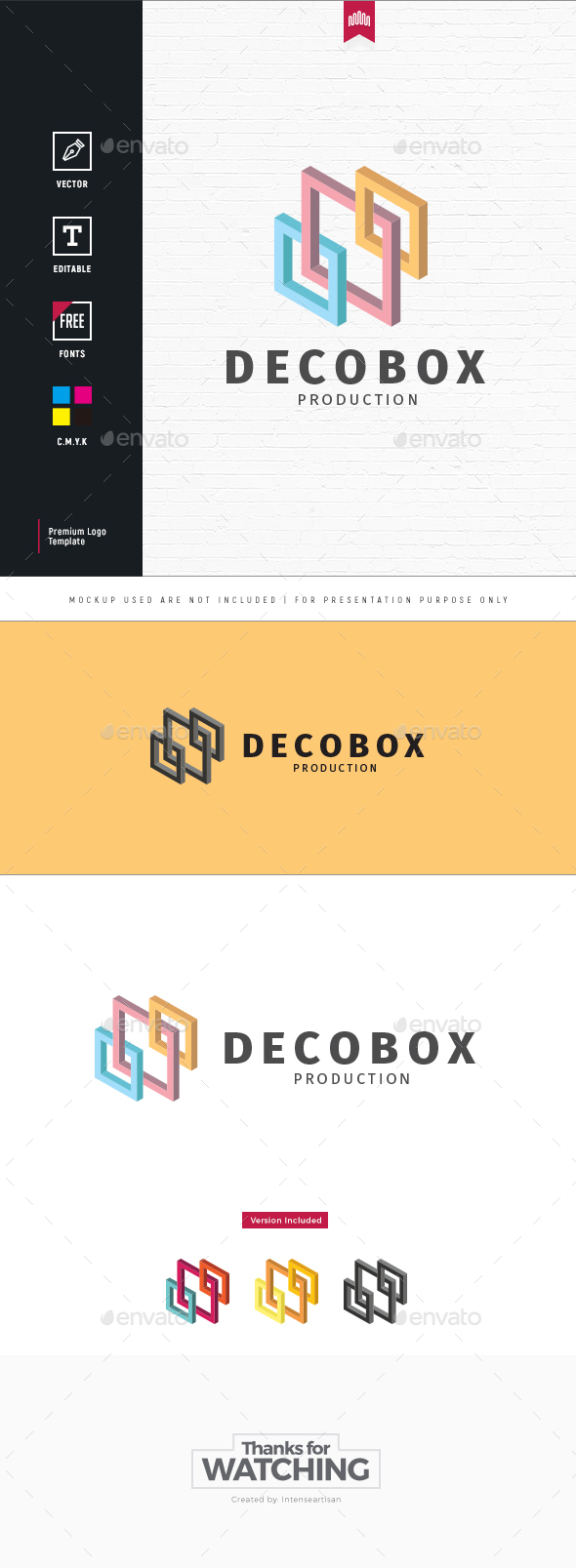 Decobox Logo - Objects Logo Templates