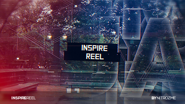 Inspire Reel Video Displays template preview