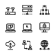 Internet, Network, Wifi Icons for Web and Mobile Design Pack 2
