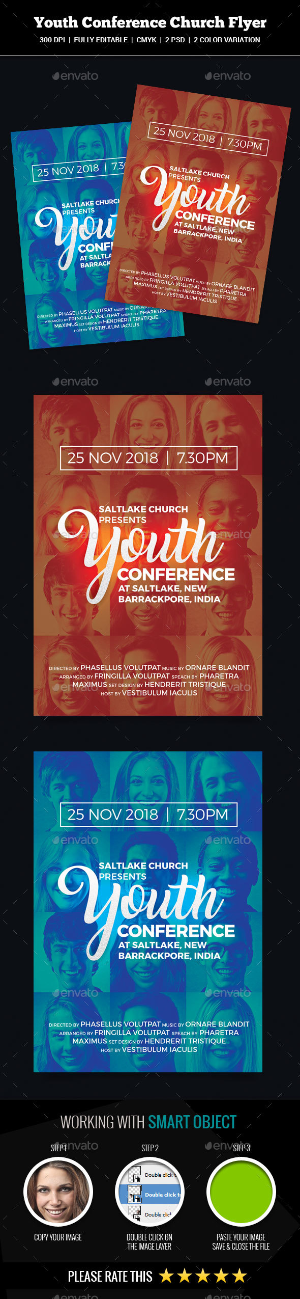 Youth Conference Church Flyer - Church Flyers