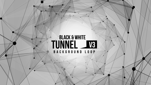 Black And White Tunnel V3
