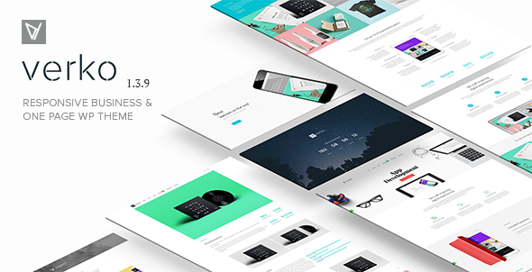 Verko | Responsive Business & One Page WP Theme - Business Corporate