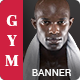 GYM Fitness -HTML Animated Banner 02