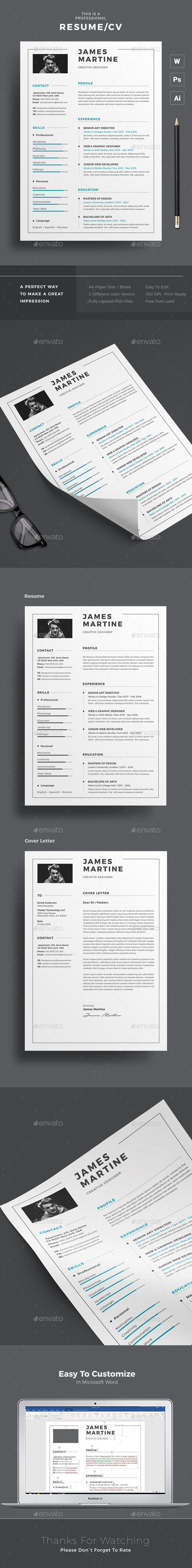 MS Word Resume - Resumes Stationery