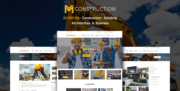ThemeForest MConstruction Construction & Building PSD 20274618 ThemeForest MConstruction Construction & Building PSD 20274618