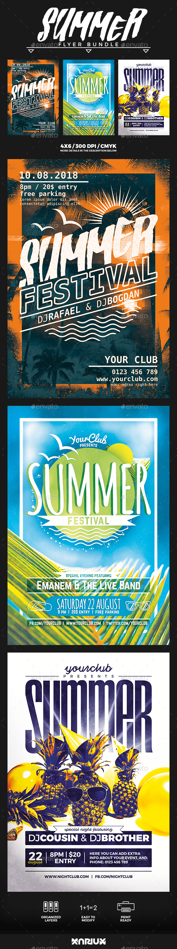 Summer Flyer Bundle