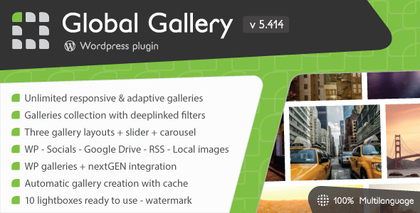 Global Gallery - Wordpress Responsive Gallery - CodeCanyon Item for Sale