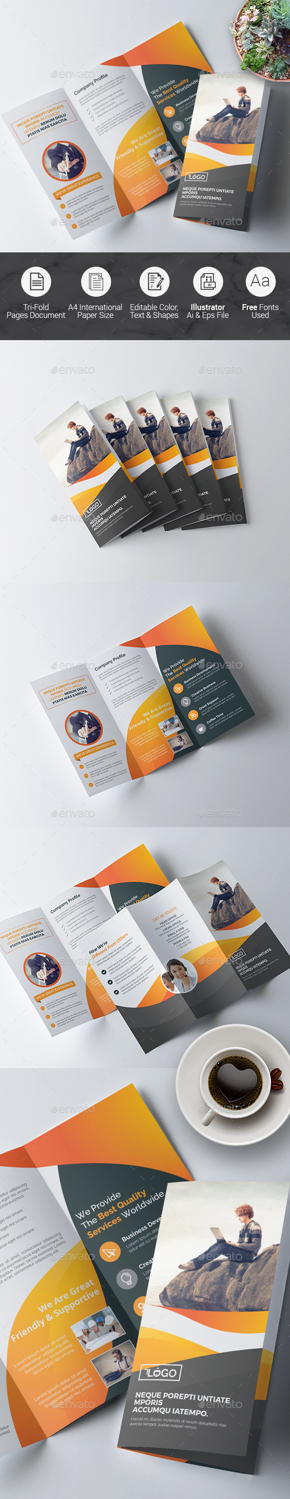 Tri fold Brochure - Corporate Brochures