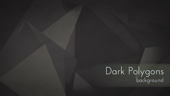 Dark Polygons