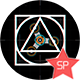 Danger Glitch Spinner Logo - VideoHive Item for Sale