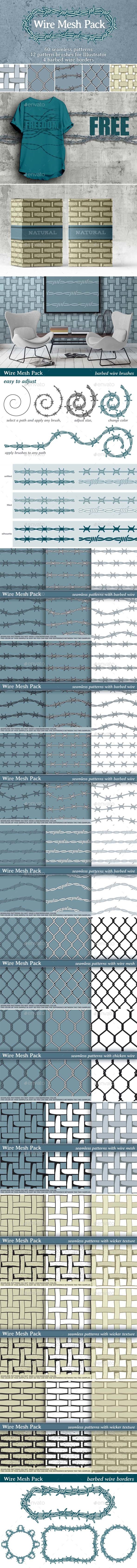 Wire Mesh Pack - Patterns Decorative
