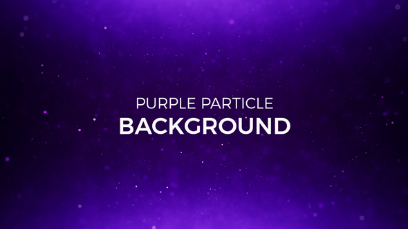 Purple Particles Background
