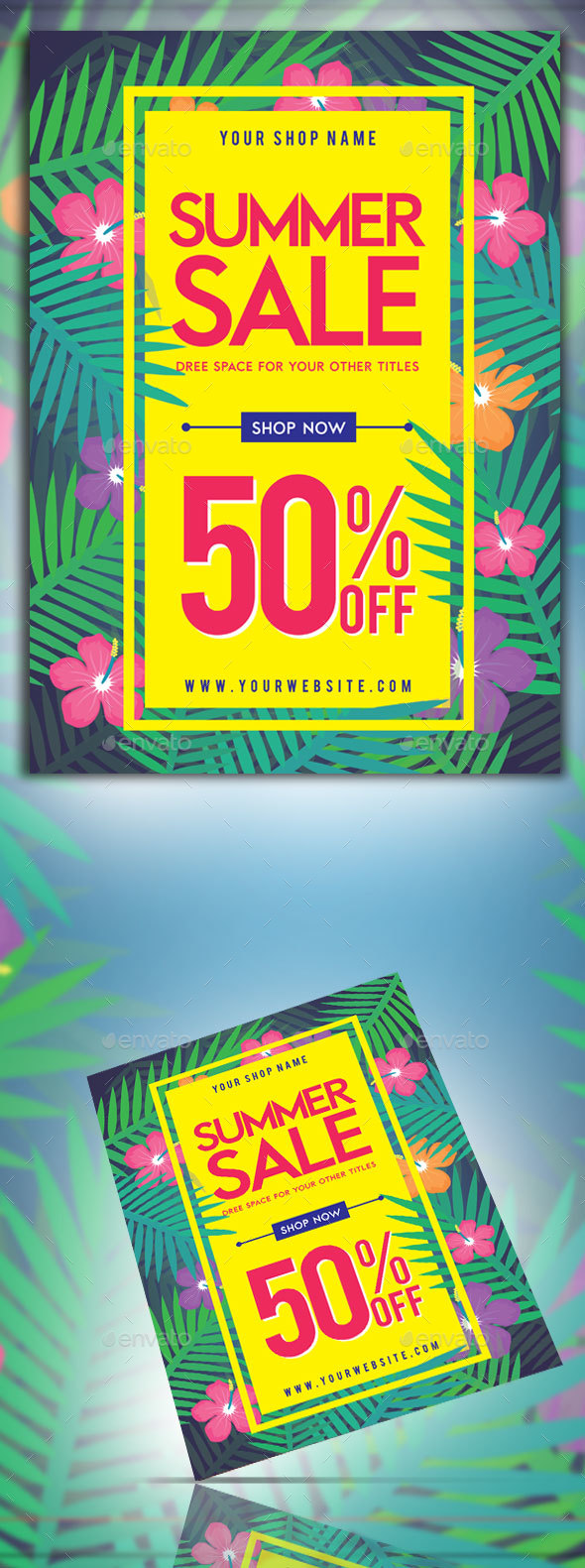 Sammer Sale Flyer Template - Commerce Flyers