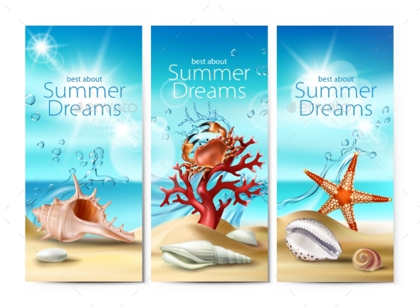 Banners of a Summer - Travel Conceptual
