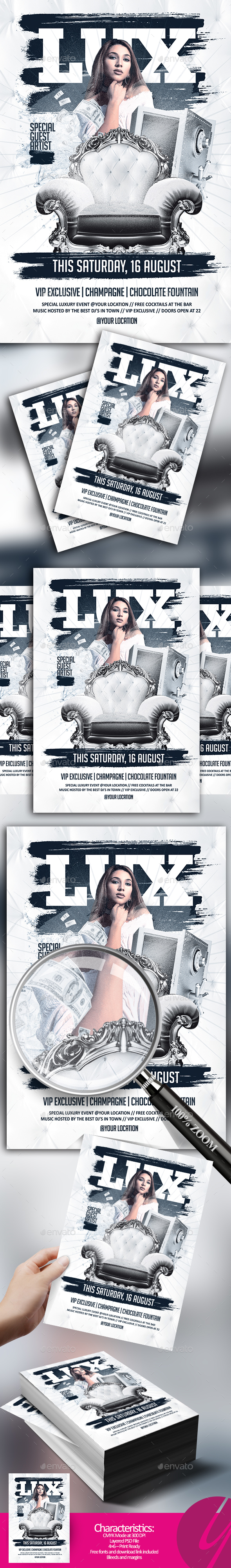 Luxury Event Flyer - Clubs & Parties Events