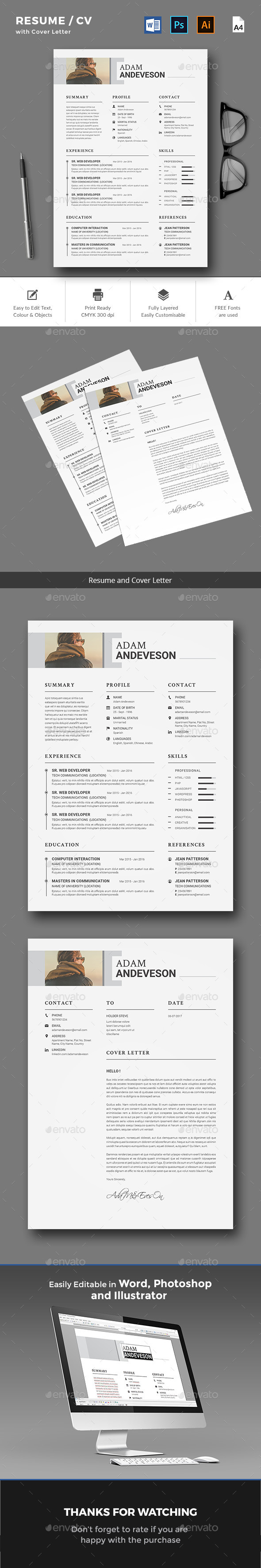 Resume / CV - Resumes Stationery
