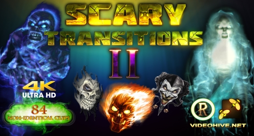 Scary Transitions 2 (Overlay Clips)