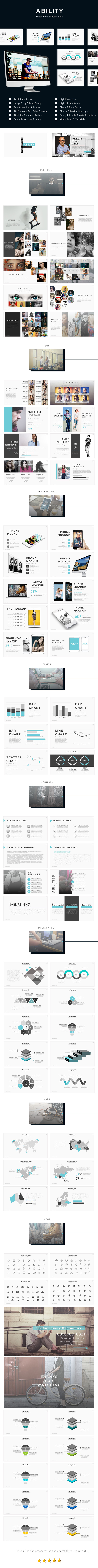 Ability Power Point Presentation Template - Business PowerPoint Templates