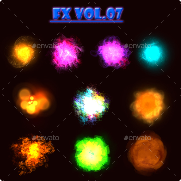 FX Vol. 07 - Sprites Game Assets