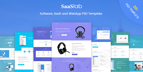 SaaSLab - Software - ThemeForest 20281797