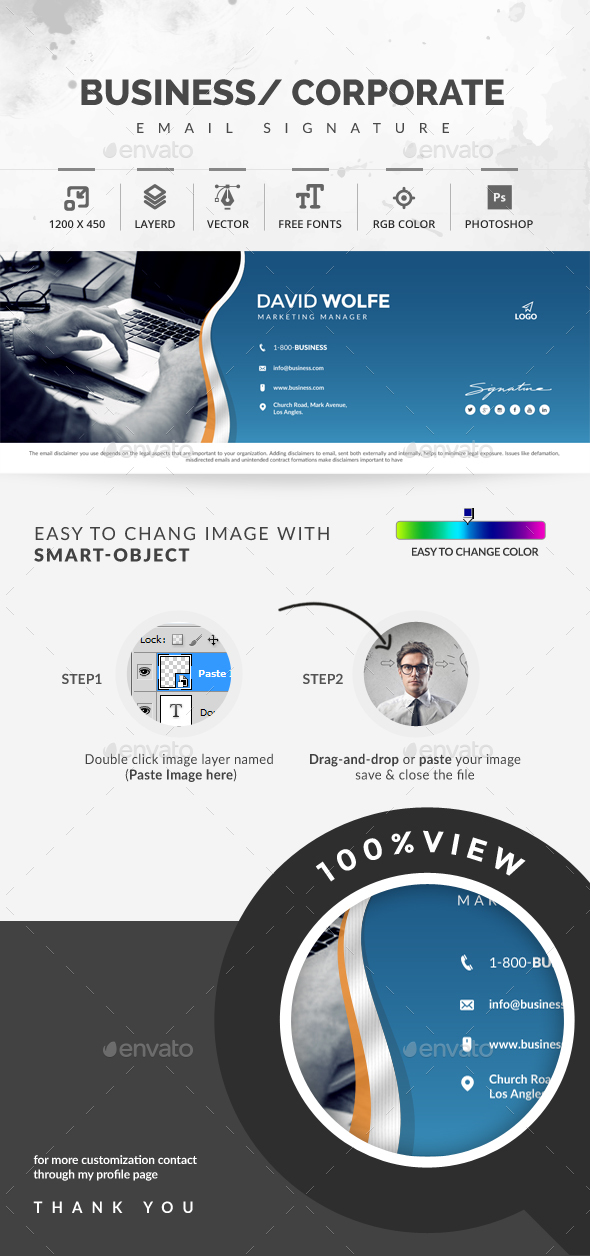 E-Signature - Sliders & Features Web Elements