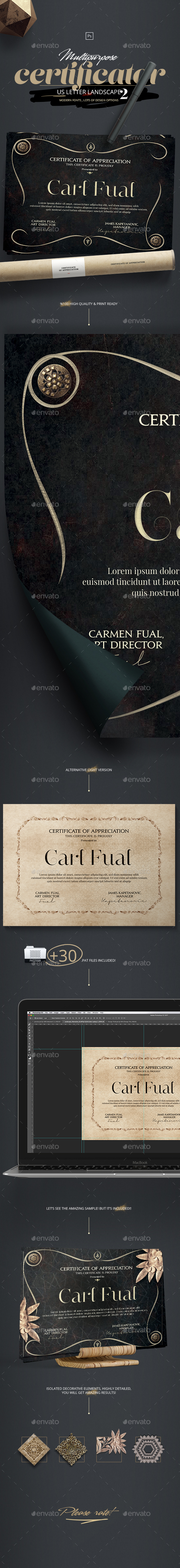Certificator v.2 - Certificates Stationery