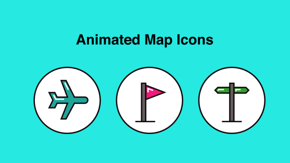 Animated Map Icons