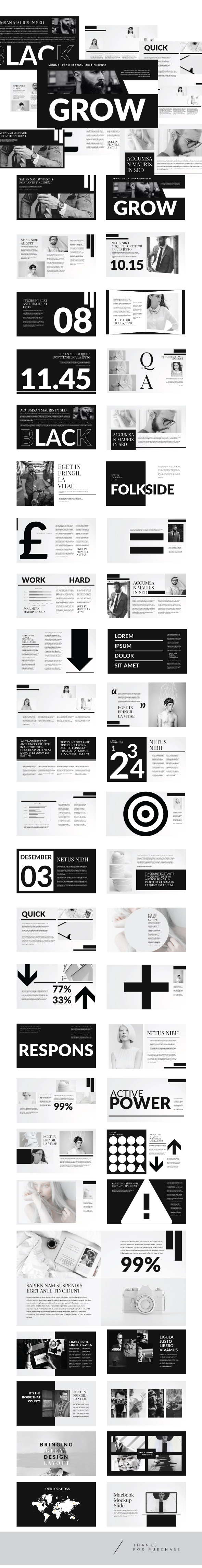 Hipster Creative Powerpoint Template - Creative PowerPoint Templates